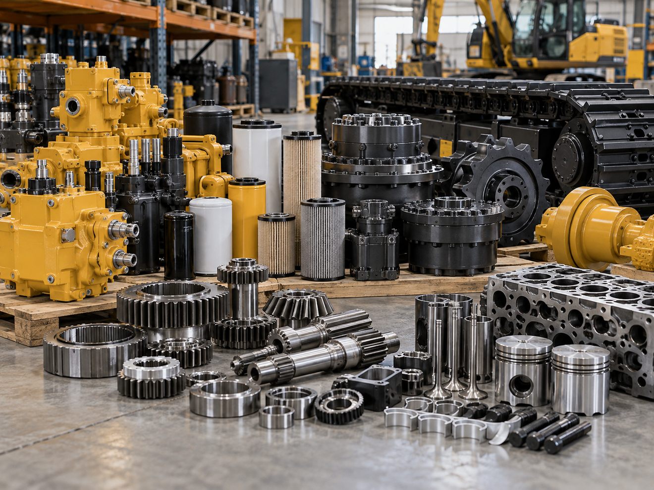 Construction spare parts