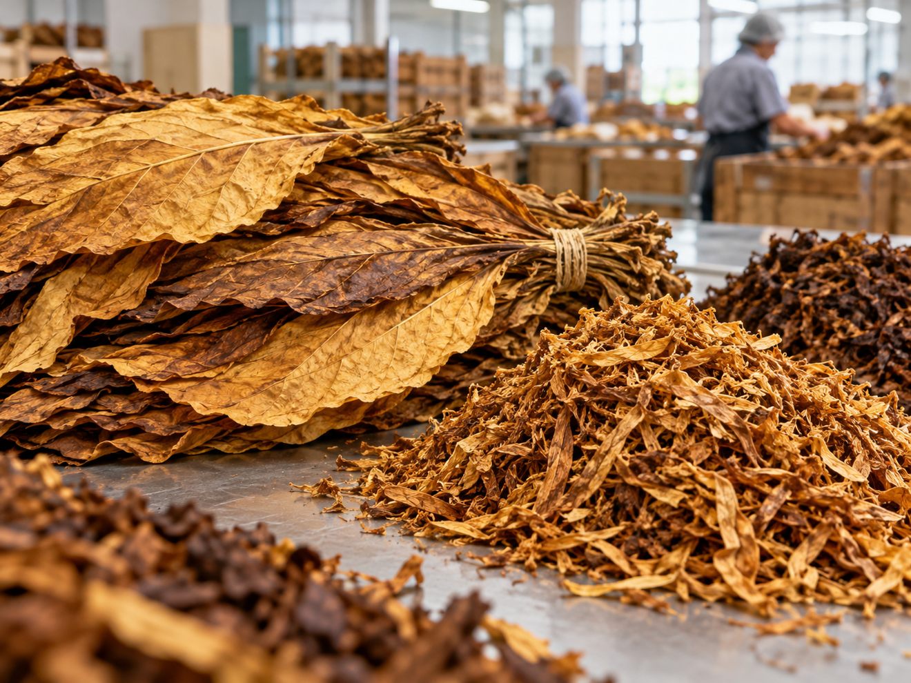 Tobacco raw materials